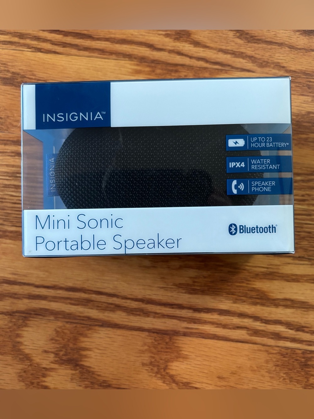 Insignia Mini Sonic Portable Bluetooth Speaker - Black/ New in box: Not Tested